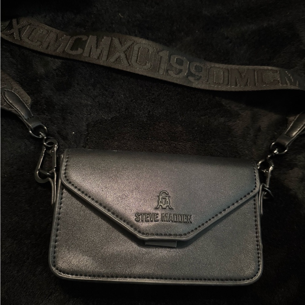 Steve Madden Charcoal Crossbody Bag